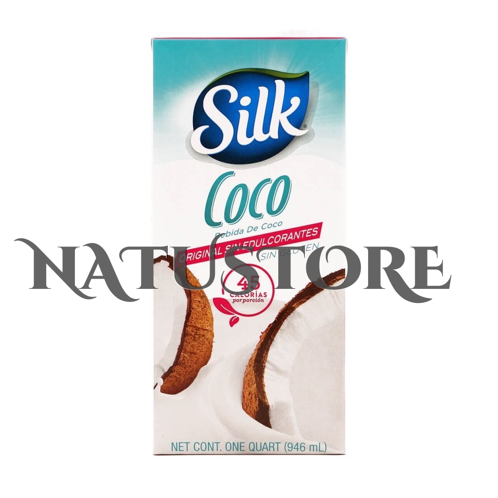 Bebida de coco silk - Bebidas sin azúcar y naturales